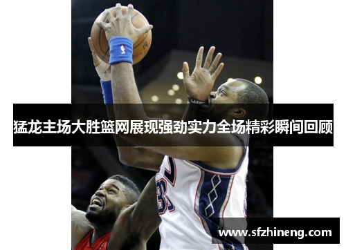 猛龙主场大胜篮网展现强劲实力全场精彩瞬间回顾